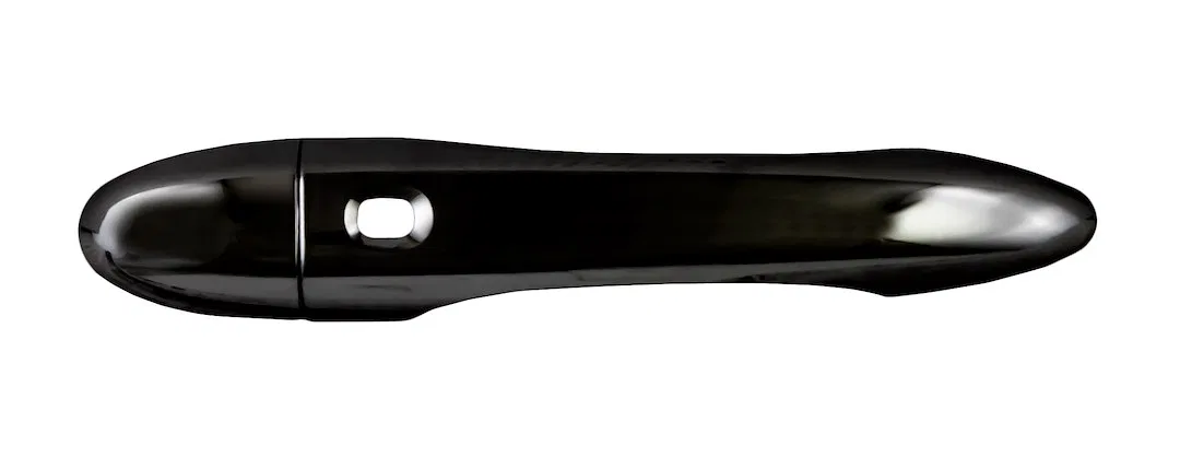 CCIDH68572SBK – COAST2COAST Exterior Door Handle Cover, Black ABS Plastic With Door Handle Trim With Driver Side Keyh...